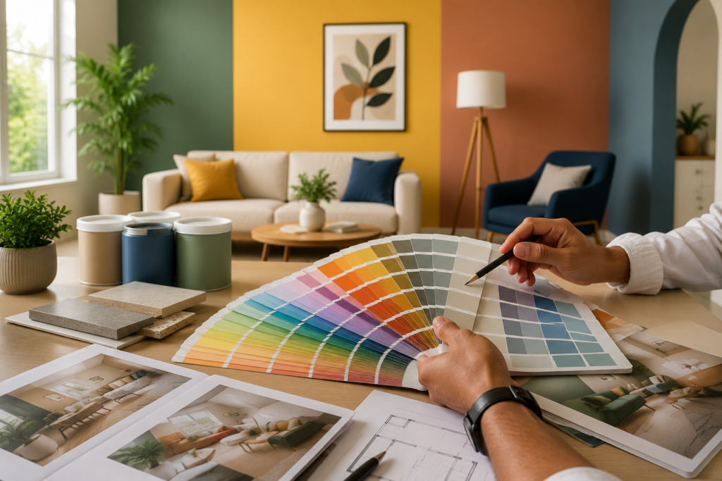 Professional paint colour consultation