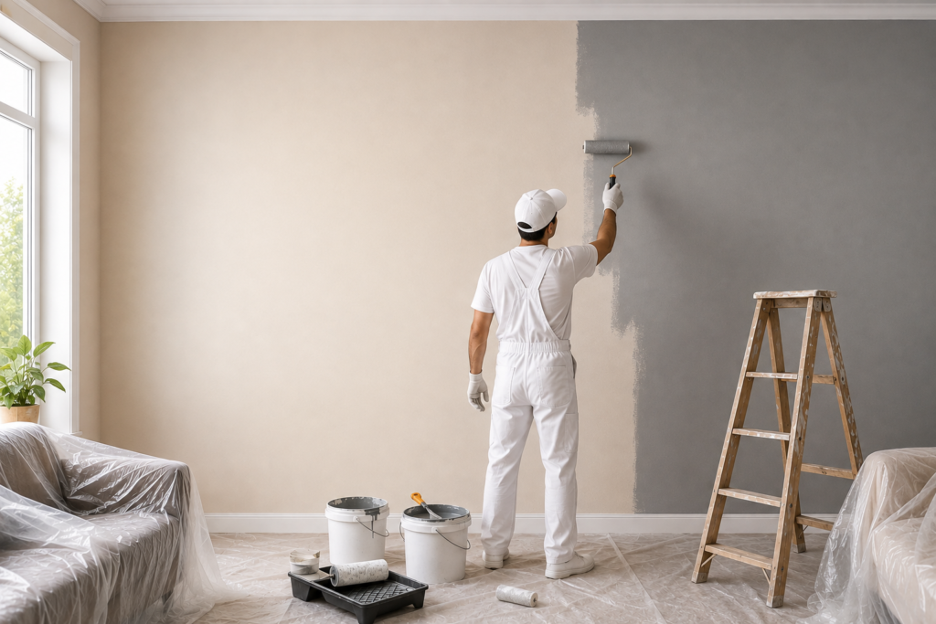 Home repainting and maintenance service