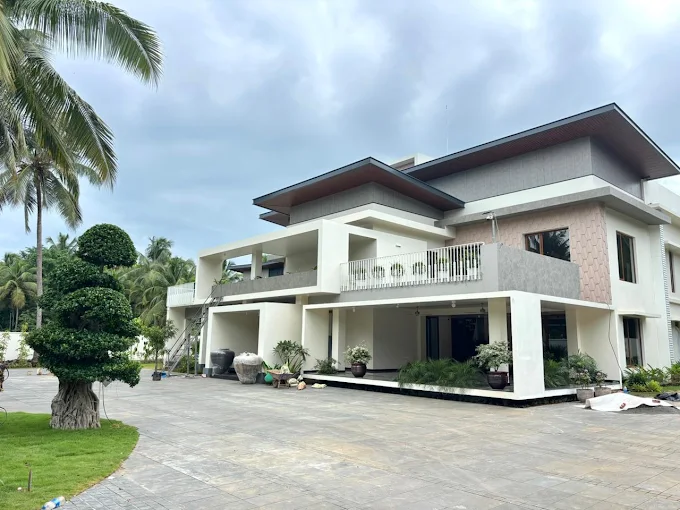 Premium residential exterior painting
